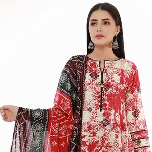 PAKISTANI SUIT SALWAR/KAMEEZ DESIGNER EDENROBE 2pc